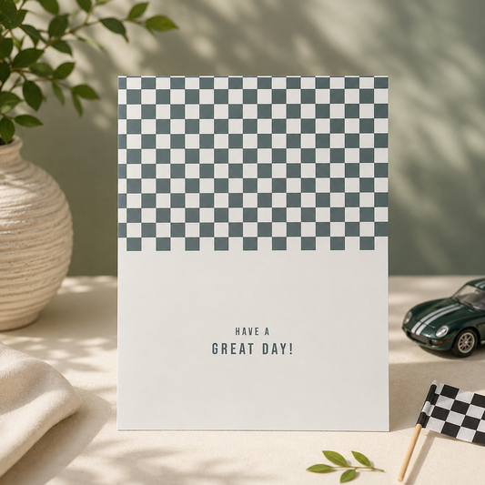 Present Card - Red Car