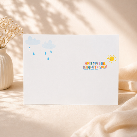 Present Card - Get Well Soon
