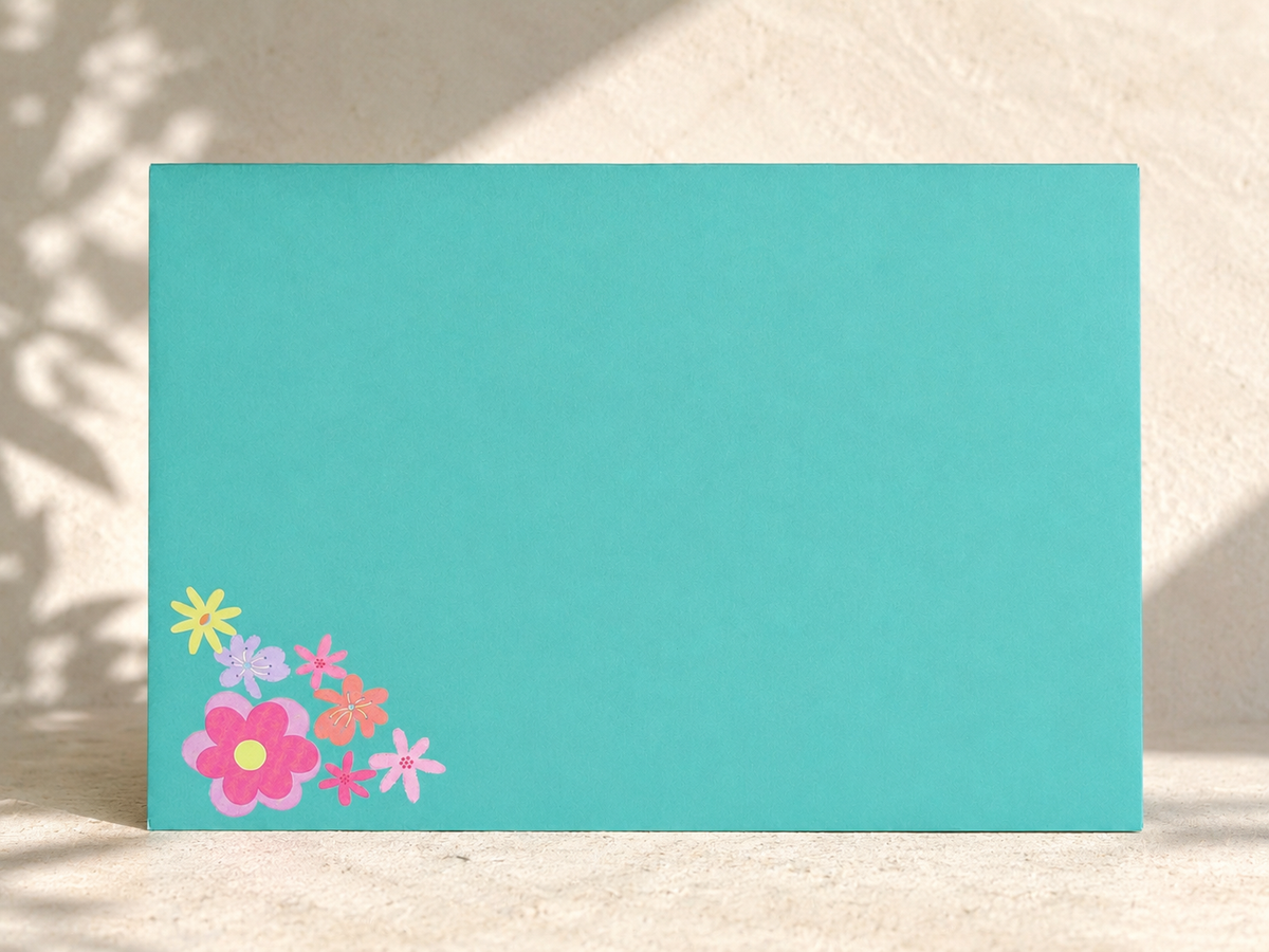 Present Card - Flowers