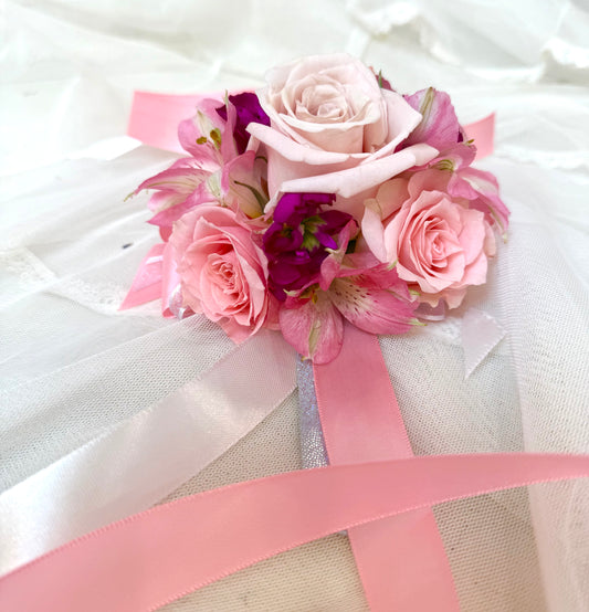 Pink Cadillac Corsage & Boutonniere