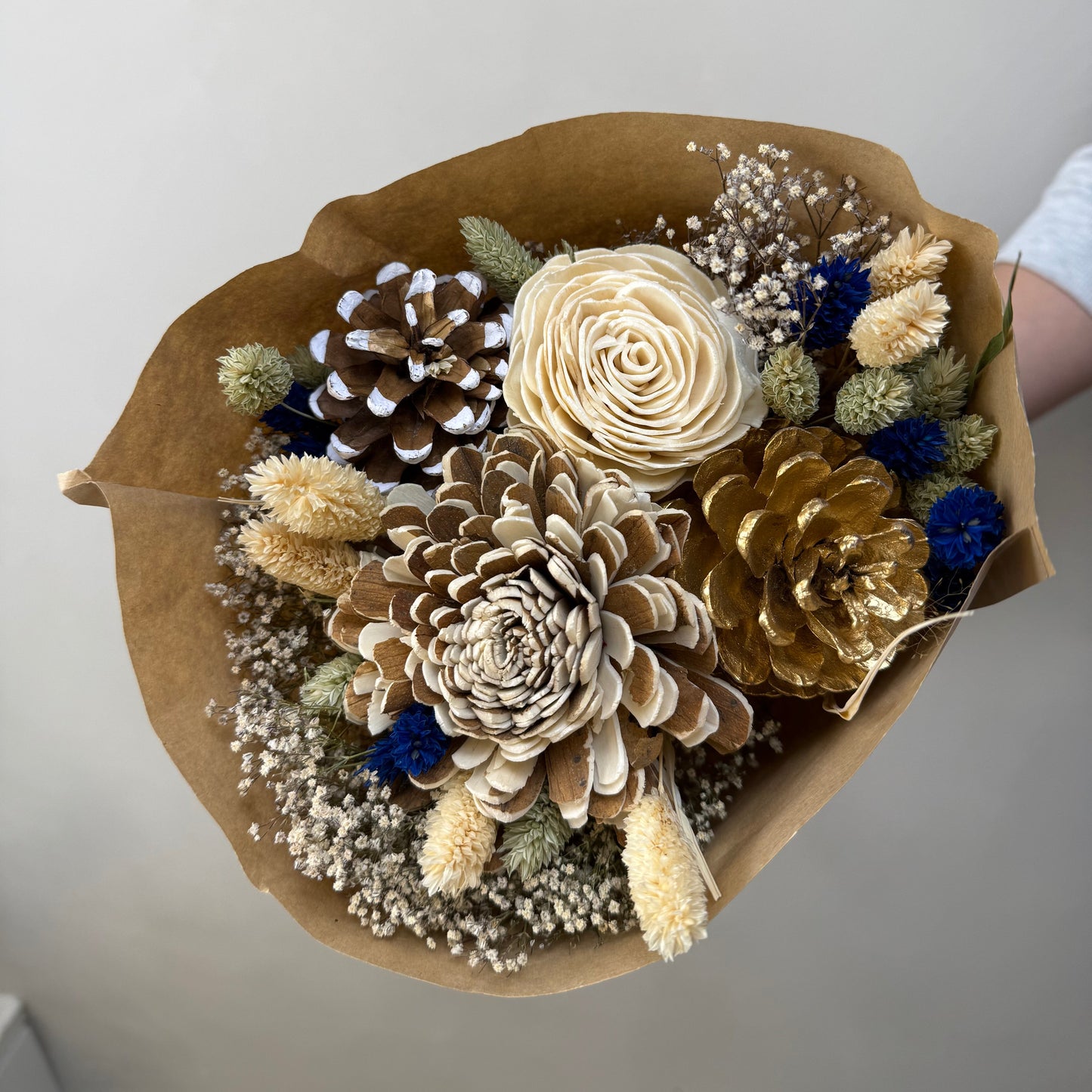 Winter Dried Flower Bouquet3