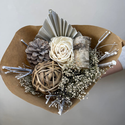 Winter Dried Flower Bouquet2