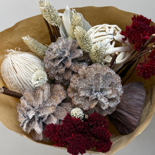 Winter Dried Flower Bouquet1