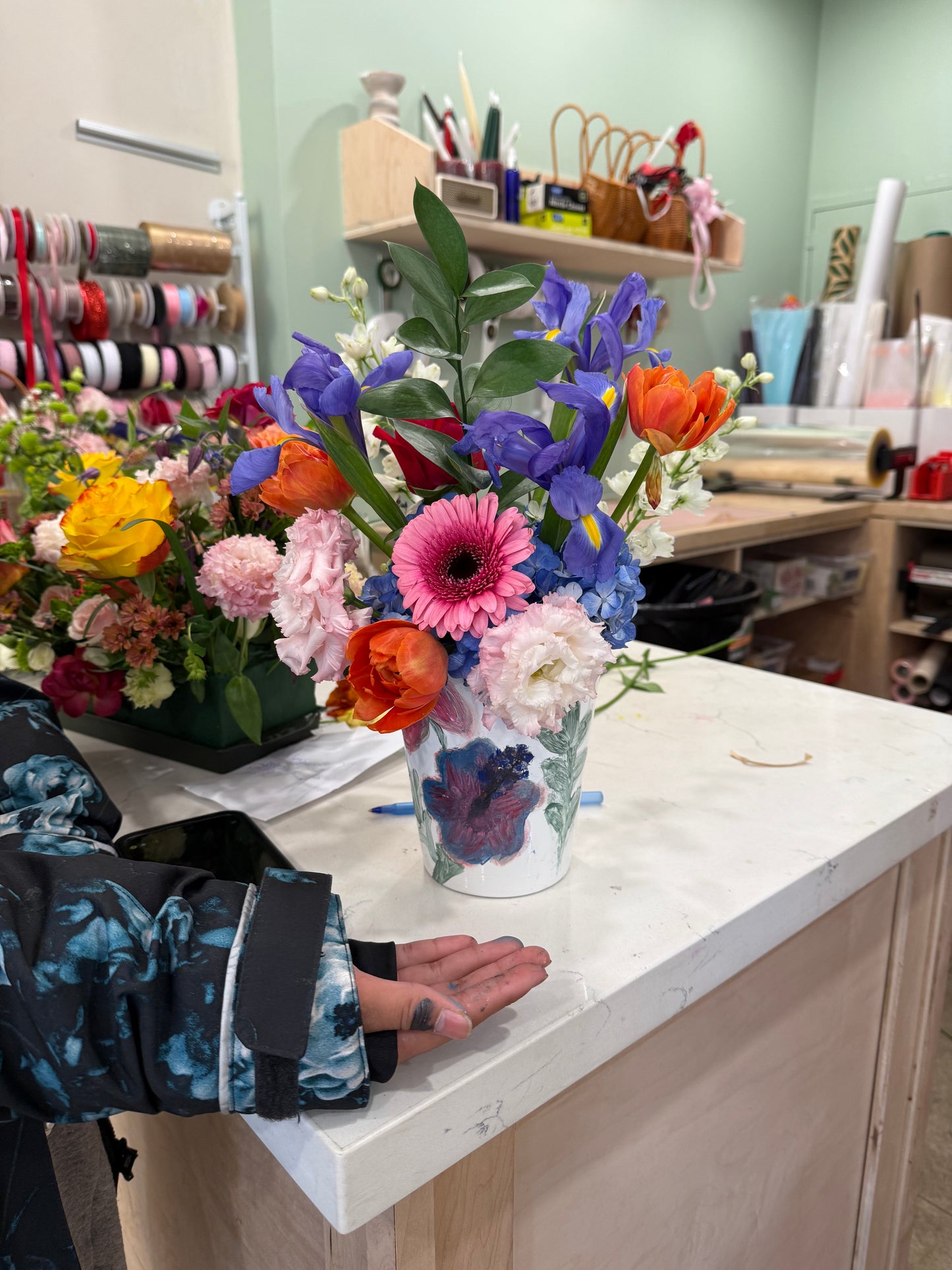 Kids Class : Paint Your Pot, Arrange Your Flowers