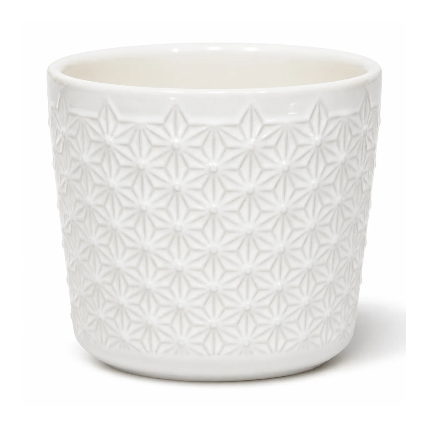 Pot 10 (4.8"DX4.7"H WHITE)