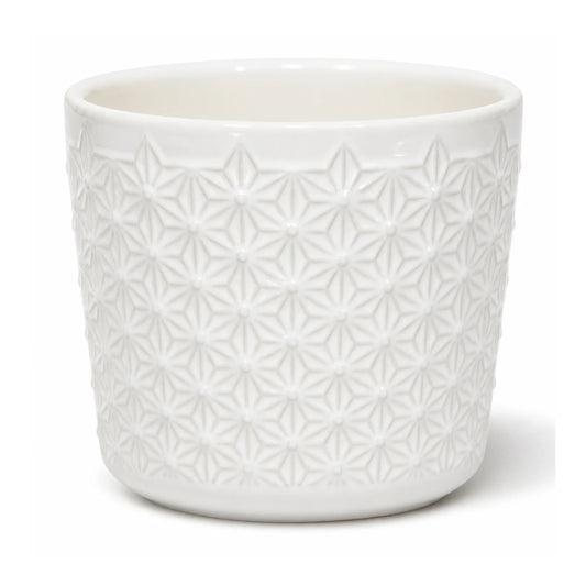 Pot 10 (4.8"DX4.7"H WHITE)