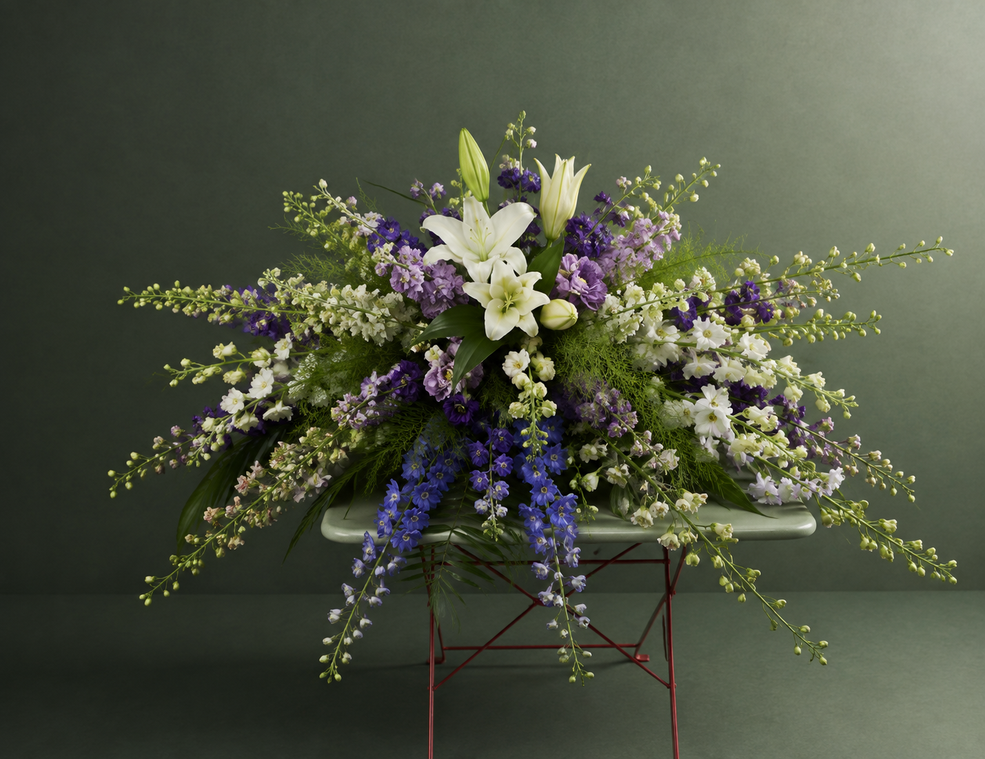 Eternal Grace – Funeral Casket Spray