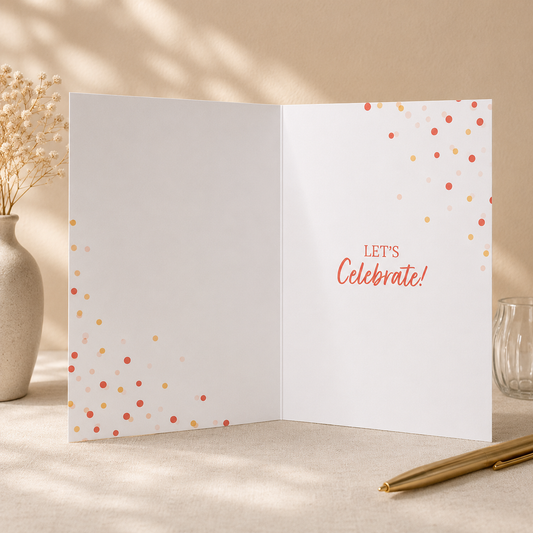 Birthday Card - Balloon