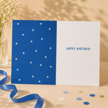 Birthday Card -  Dog & Sunglasses