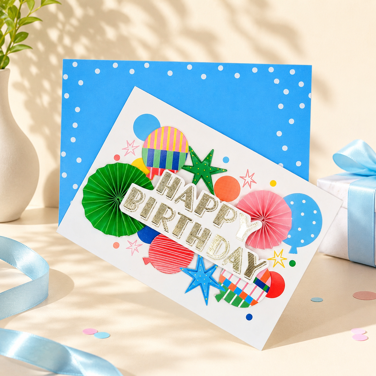 Birthday Card -  HBD Letter2