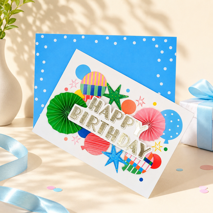Birthday Card -  HBD Letter2