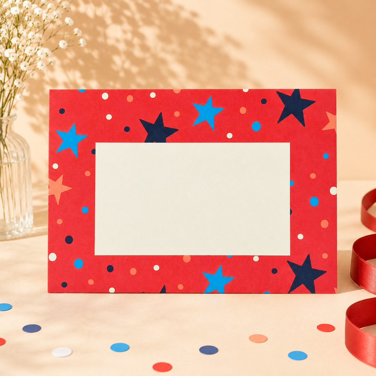 Birthday Card -  HBD Letter