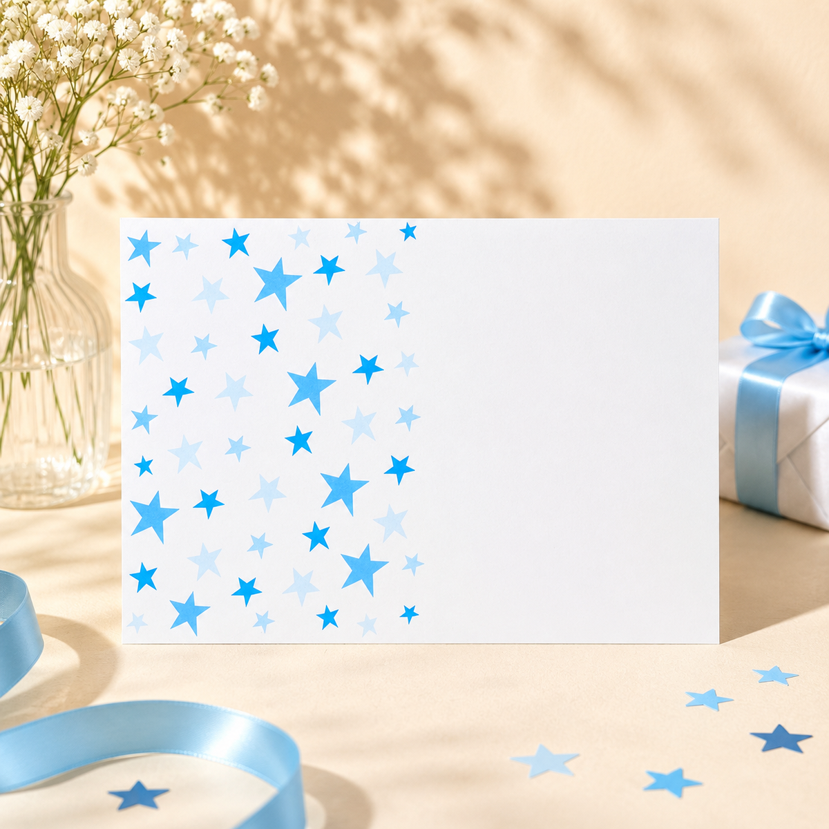 Birthday Card -  HBD Letter