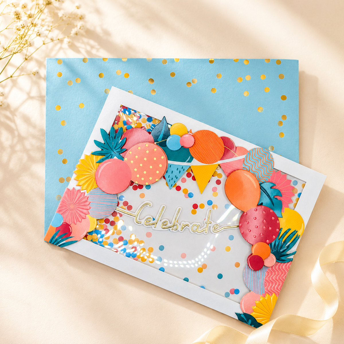 Celebrate Card -  Balloon