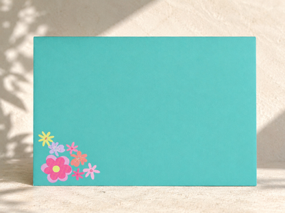 Present Card - Flowers
