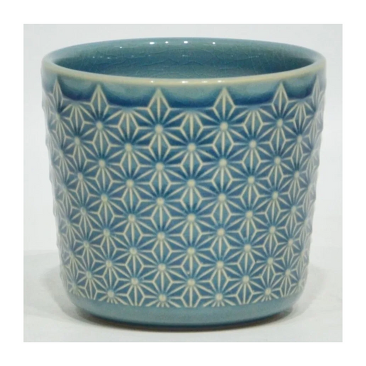 Pot 2 (4.8"DX4.7"H BLUE)
