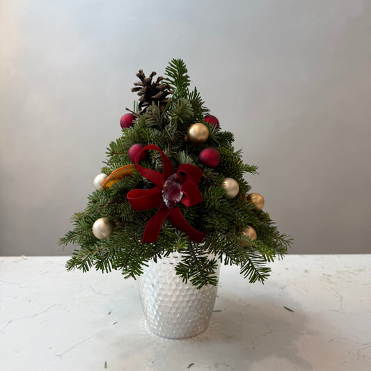 Twinkling Tabletop Tree