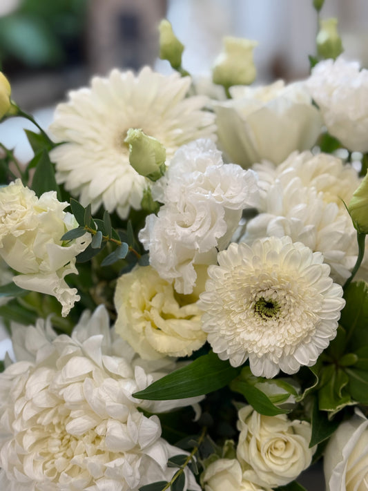 White Serenity Arrangement