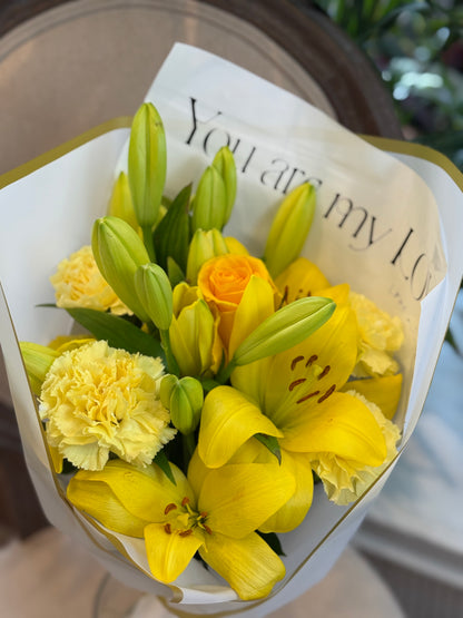 Golden Sunshine Bouquet