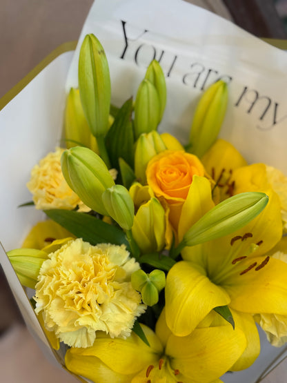 Golden Sunshine Bouquet