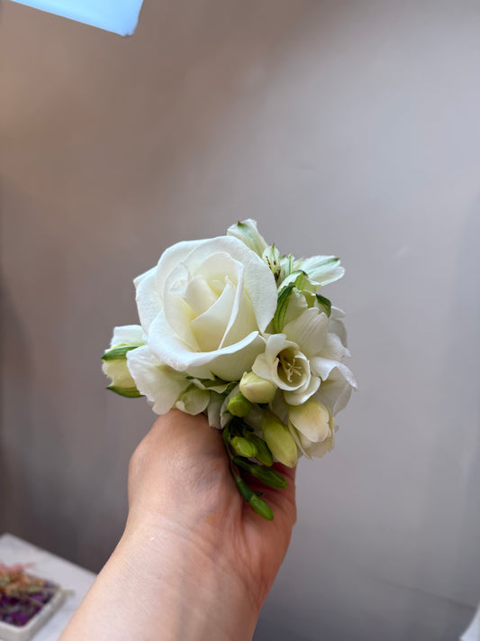 I Will Always Love You Wrist Corsage