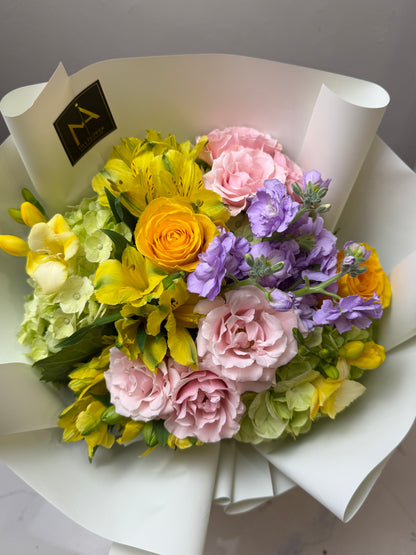 Golden Pastel Garden