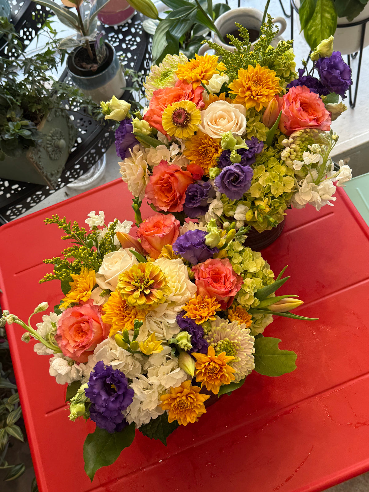 Harvest Glow – Floral Arrangement & Centerpiece