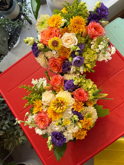Harvest Glow – Floral Arrangement & Centerpiece