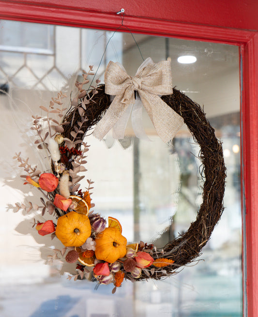 Dried Flower Wreath1