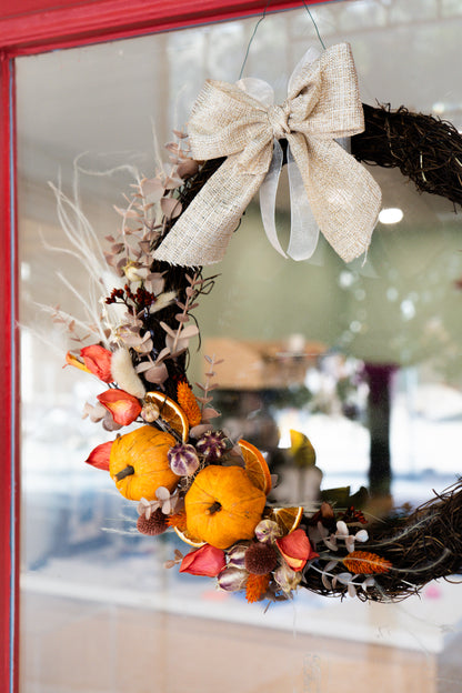 Dried Flower Wreath1