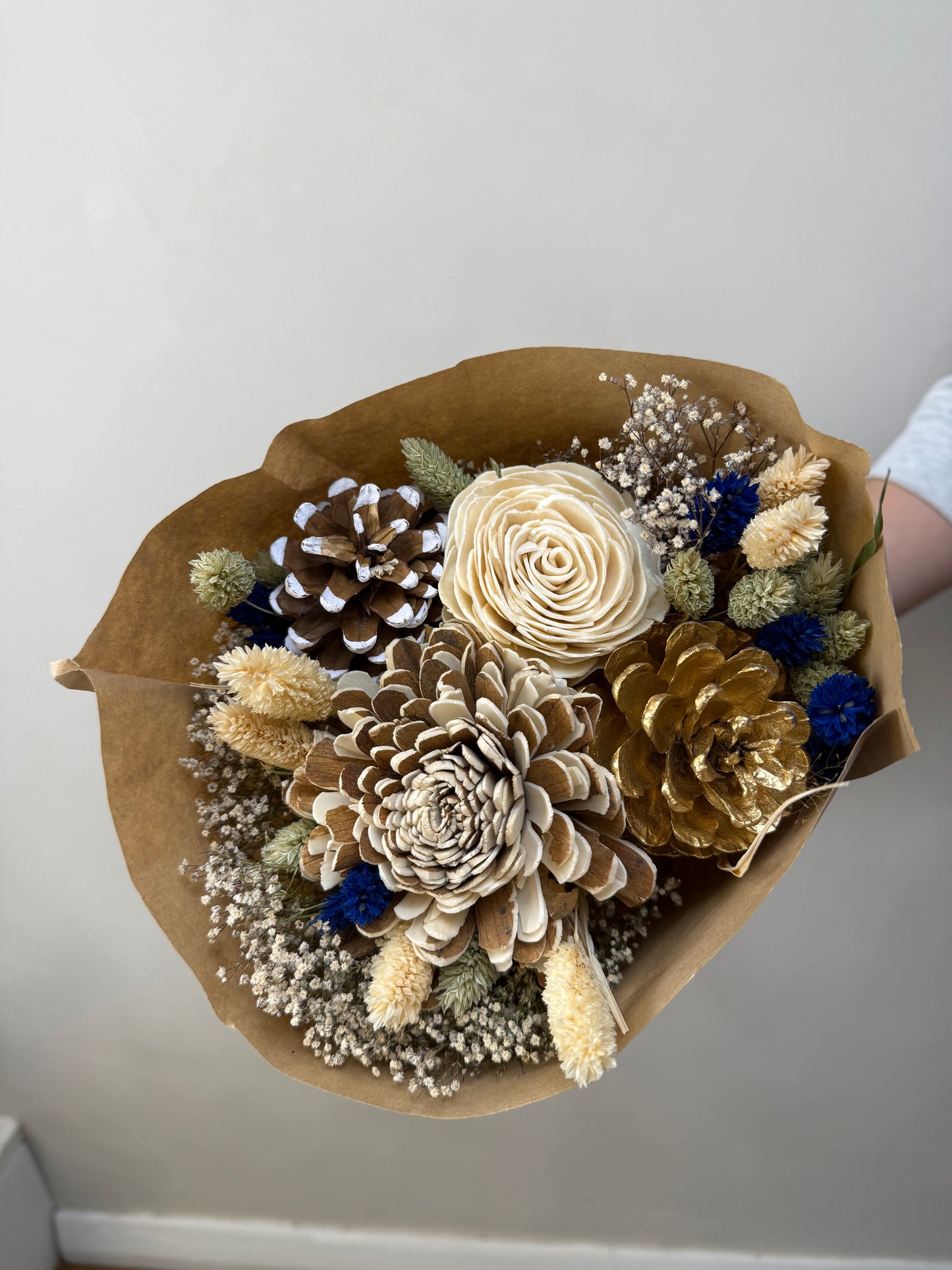 Winter Dried Flower Bouquet3