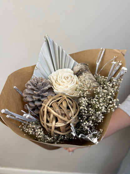 Winter Dried Flower Bouquet2