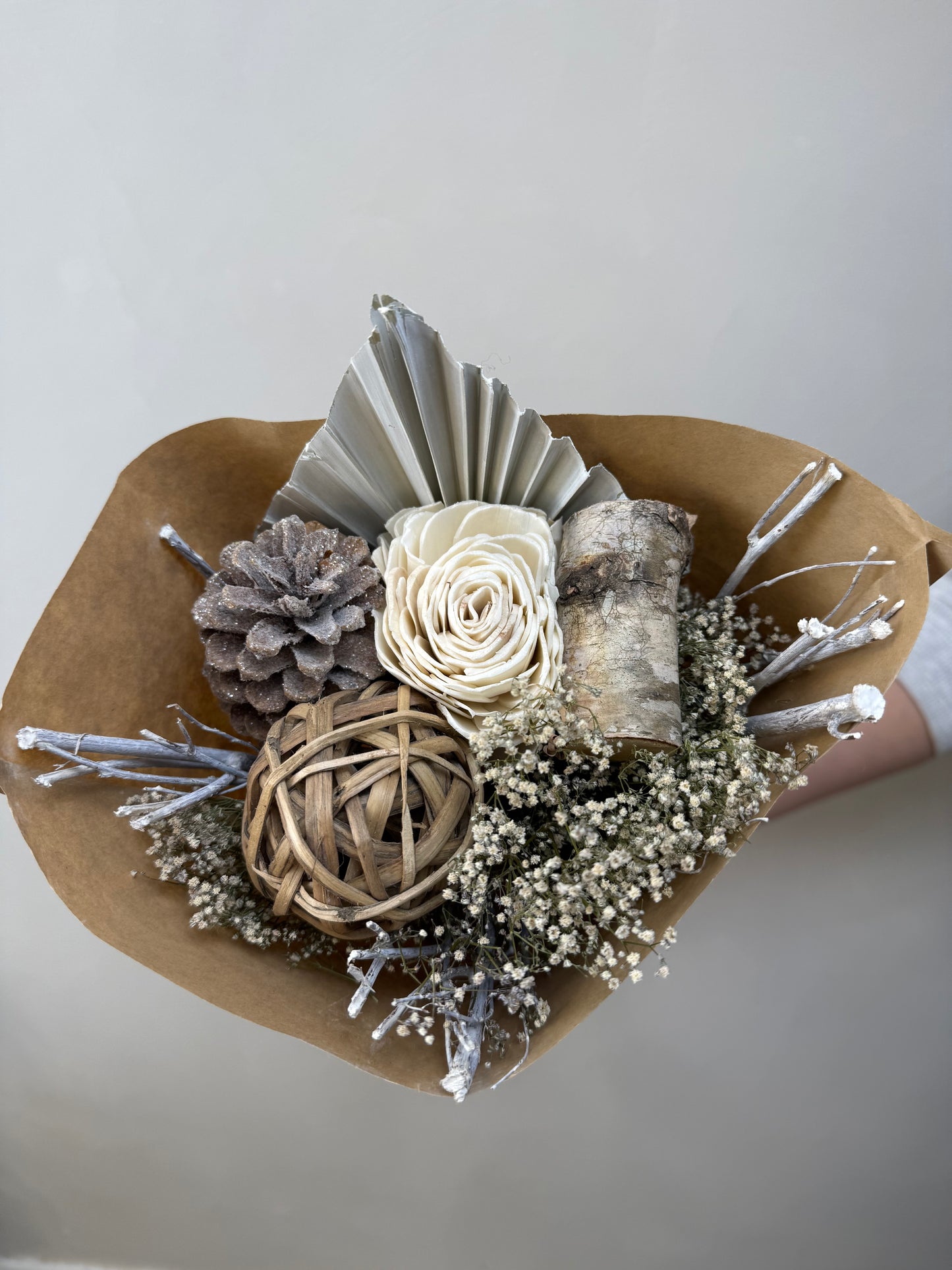 Winter Dried Flower Bouquet2