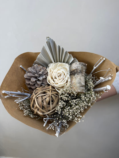 Winter Dried Flower Bouquet2