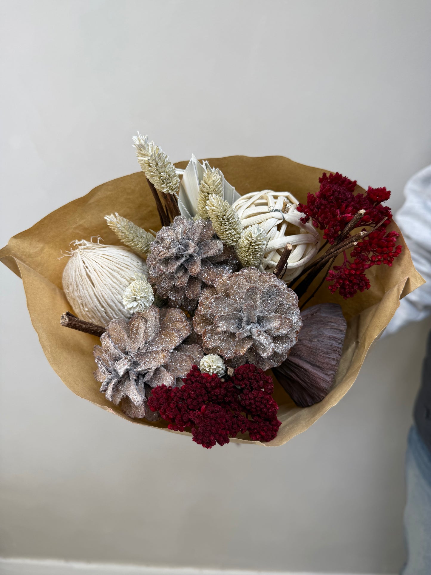 Winter Dried Flower Bouquet1