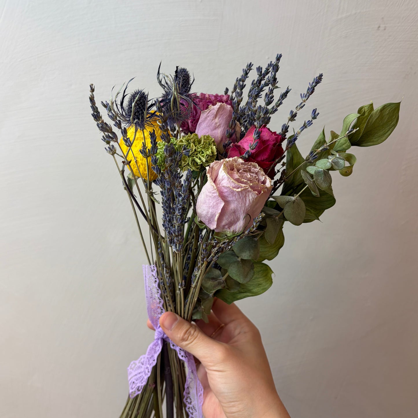 Lavender Garden Dried Bouquet