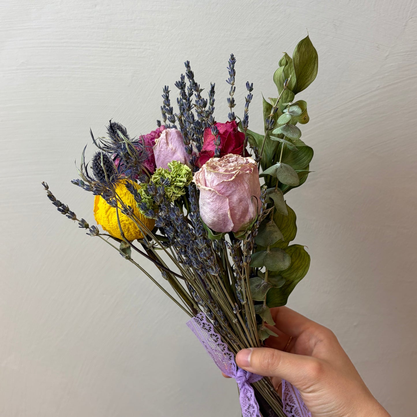 Lavender Garden Dried Bouquet