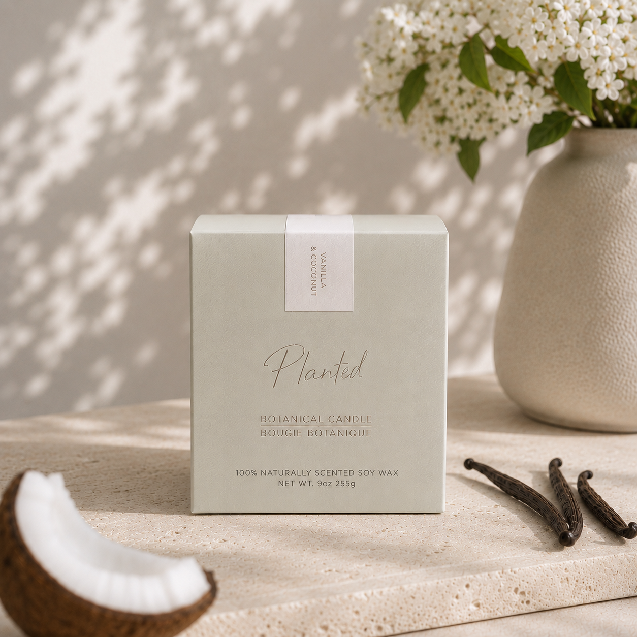 [Classic Candles] Vanilla & Coconut