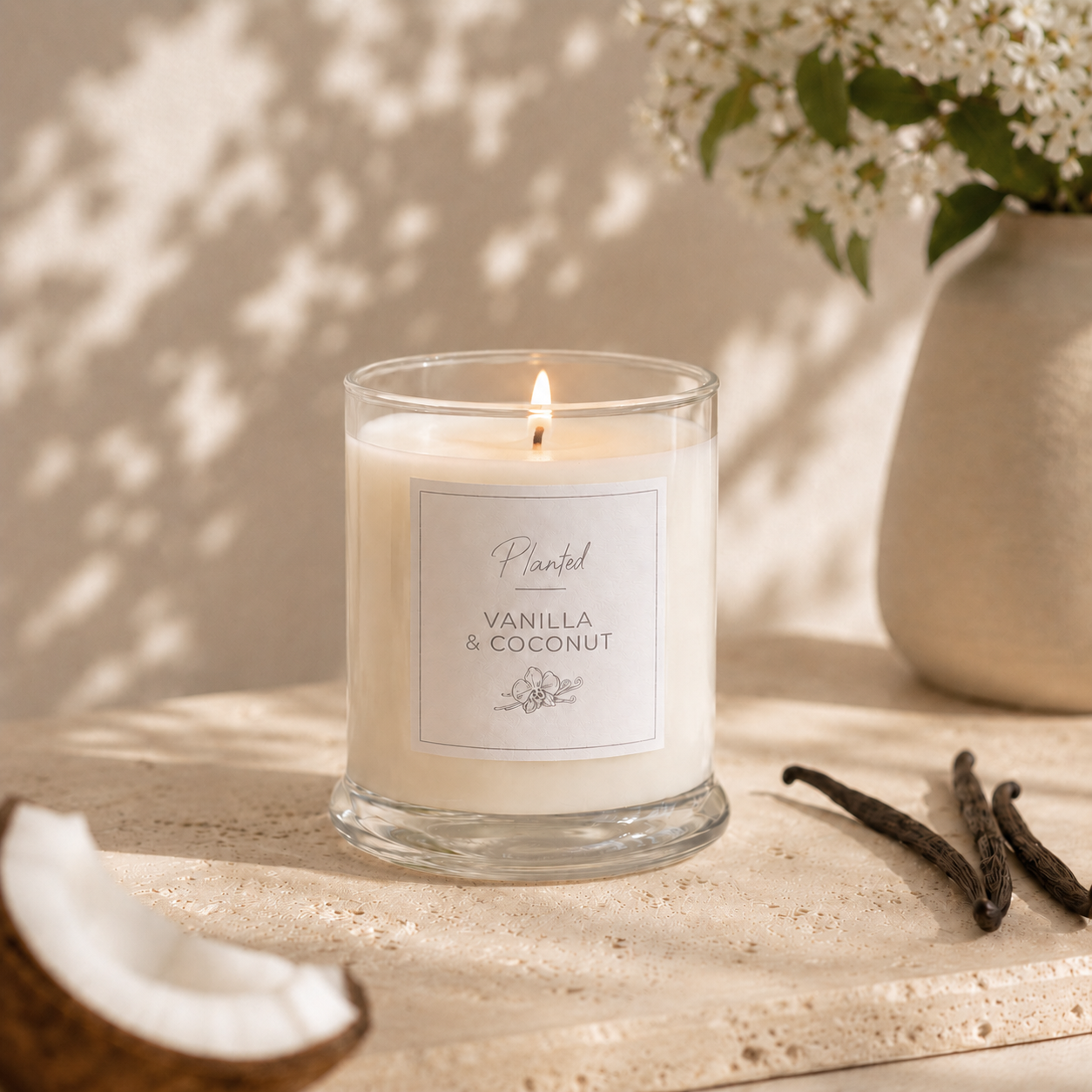 [Classic Candles] Vanilla & Coconut