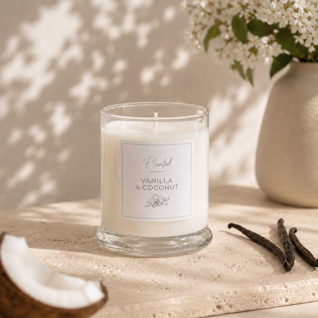[Classic Candles] Vanilla & Coconut